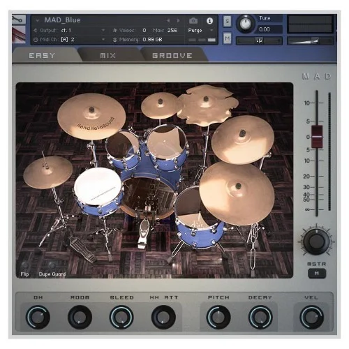 Handheld Sound MAD - RocknFunk interface