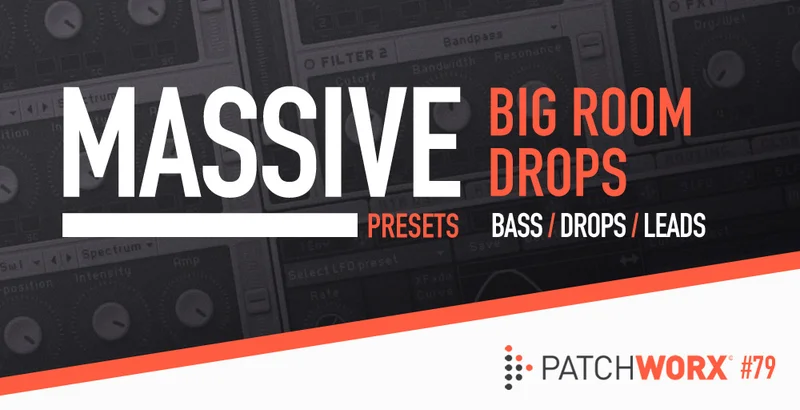Loopmasters Big Room Drops - Massive Presets interface