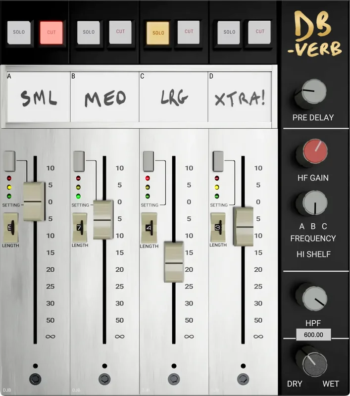 Make Believe DBVerb interface