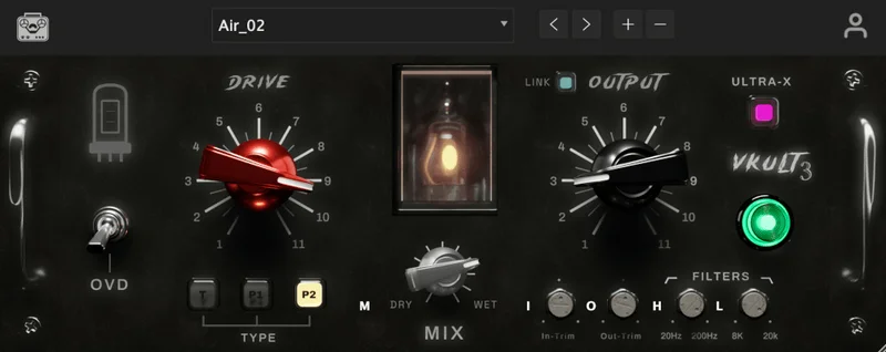 Tone Empire ValveKult 3 interface