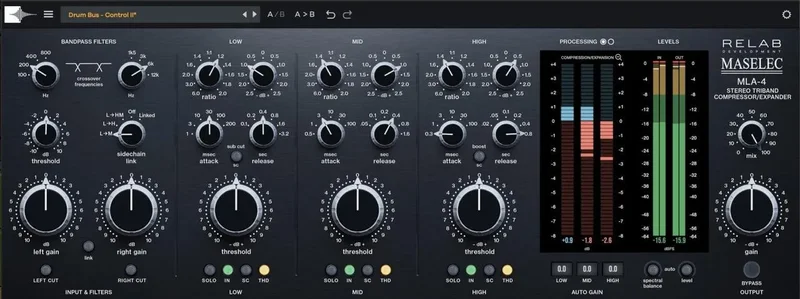 Relab Maselec MLA-4 interface