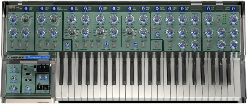 Cherry Audio Pentaphonic interface
