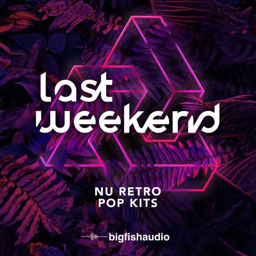 Big Fish Audio Last Weekend: Nu Retro Pop Kits interface