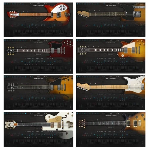 Ample Sound Electric Guitar Bundle interface