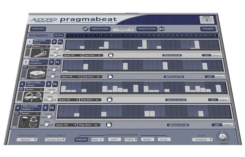 Audiofier Pragmabeat interface