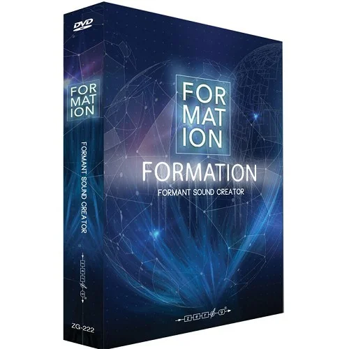 Zero-G FORMATION: Formant Sound Creator interface