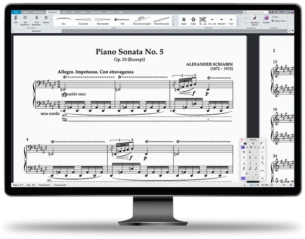 AVID Sibelius Artist 1-Year Update + Support Plan interface