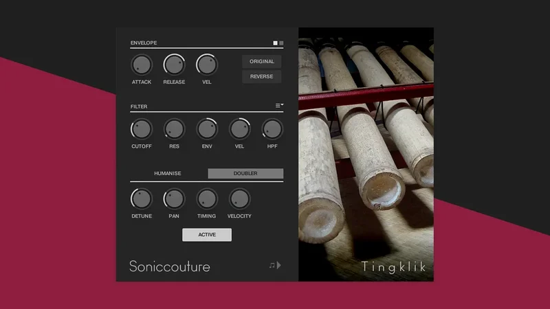 Soniccouture Tingklik interface
