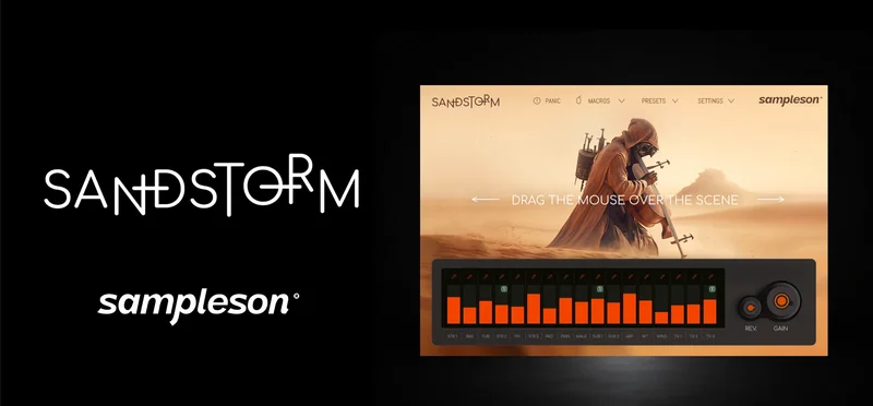 Sampleson Sandstorm interface