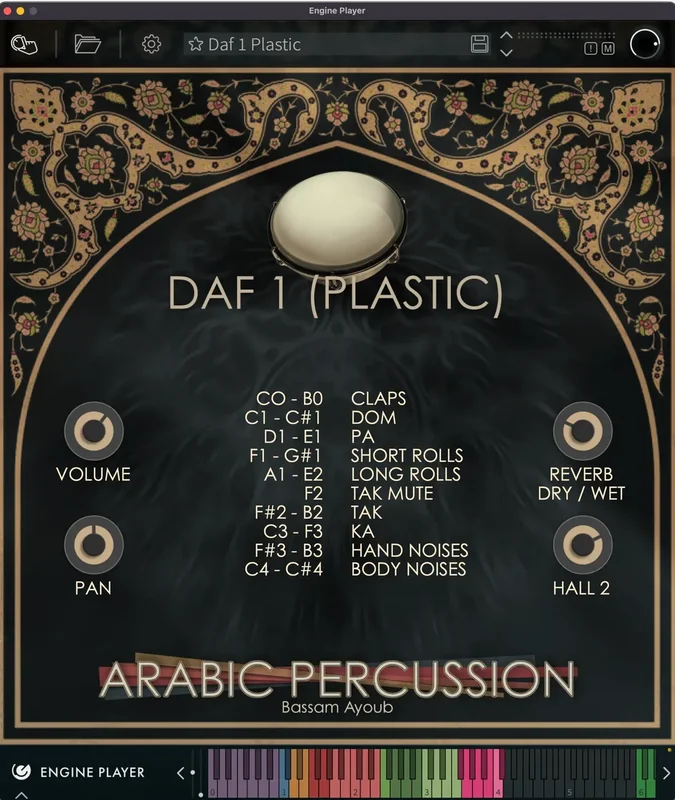 Best Service Arabic Percussion Dufouf interface