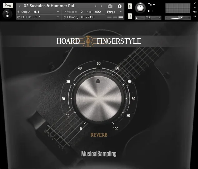 Musical Sampling Hoard Bundle interface