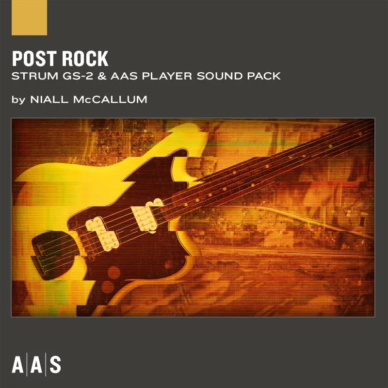 AAS Post Rock Strum GS-2 Sound Bank interface