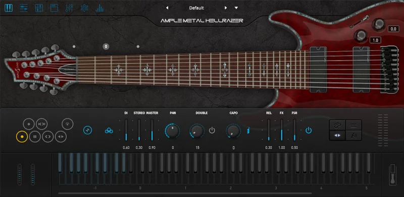 Ample Sound Ample Metal Hellrazer interface