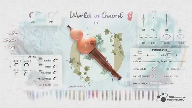Three-Body Technology World of Gourd interface