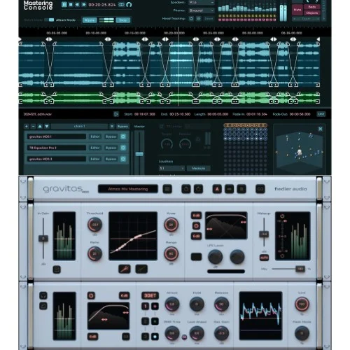 Fiedler Audio gravitas MDS & Mastering Console 2 interface