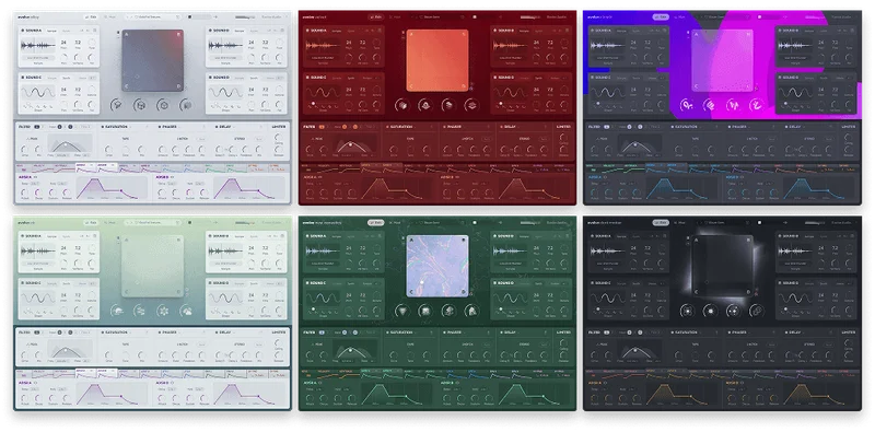Excite Audio Evolve Bundle interface
