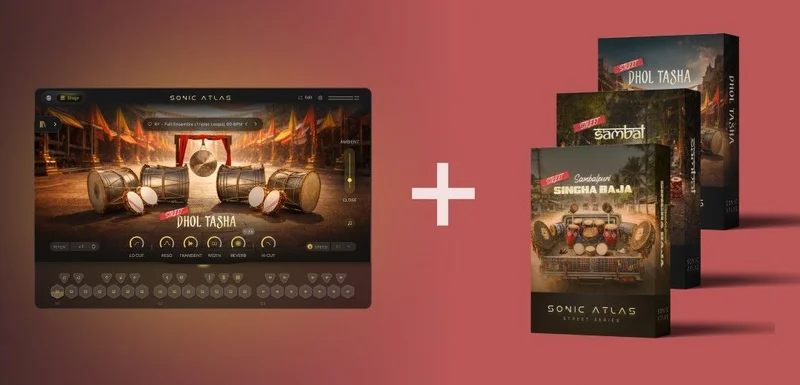 Pitch Innovations Sonic Atlas: Streets of North India Bundle interface