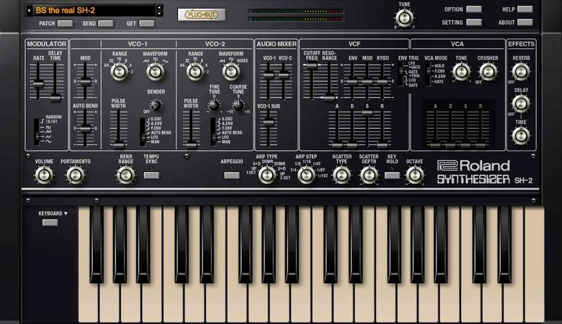 Roland SH-2 interface