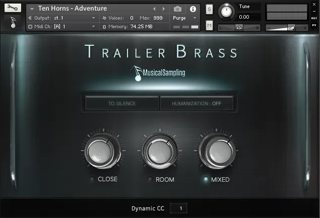 Musical Sampling Orchestral Bundle interface