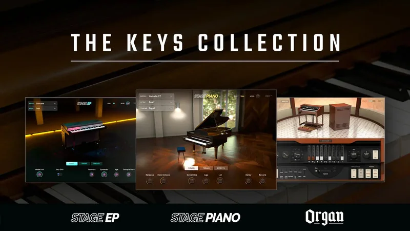 AIR Music Technology The Keys Collection interface