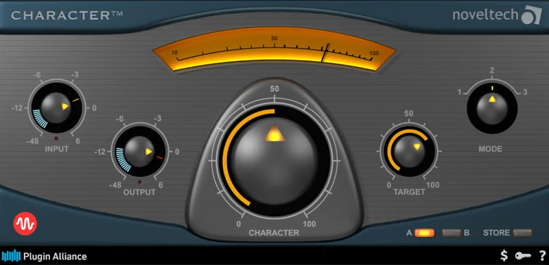 Noveltech Character interface