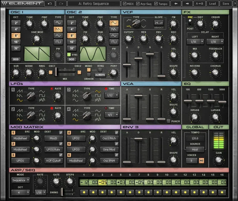 Waves Dave Audé EMP Toolbox interface