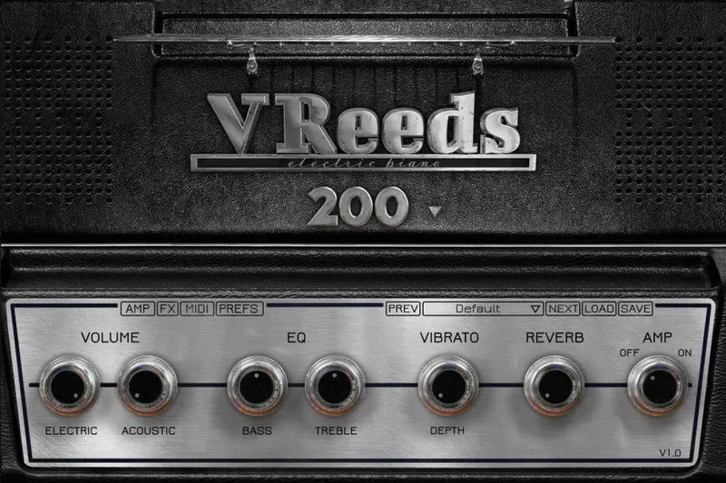 Acousticsamples VReeds interface