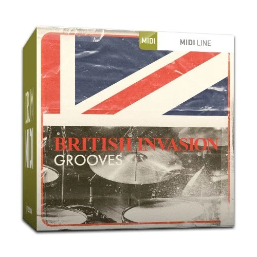 Toontrack Drum MIDI British Invasion Grooves interface