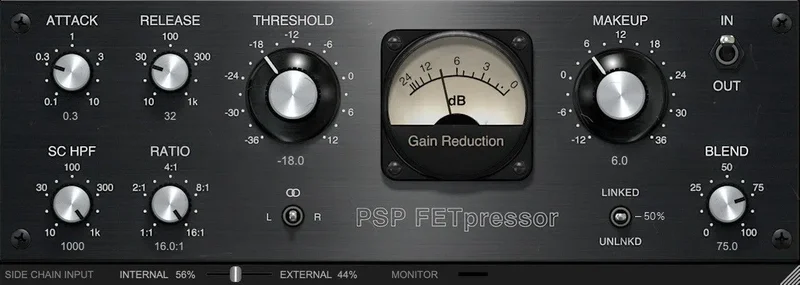 PSP Audioware FETpressor interface