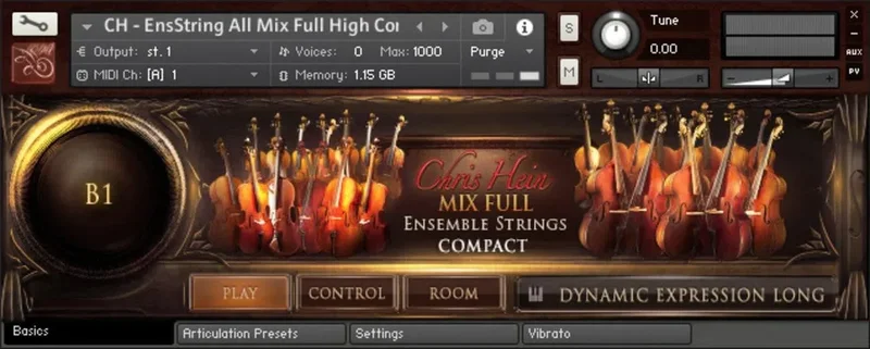 Best Service Chris Hein Strings Compact interface