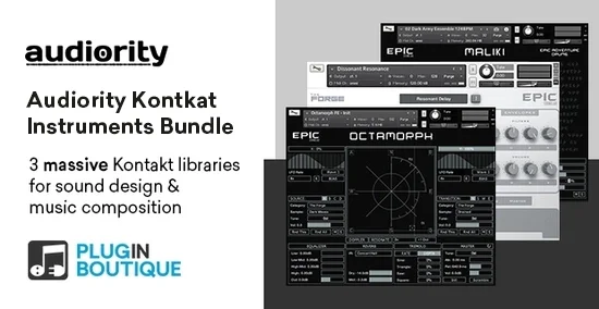 Audiority Kontakt Instruments Bundle interface