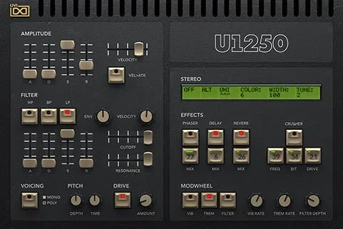 UVI U1250 interface