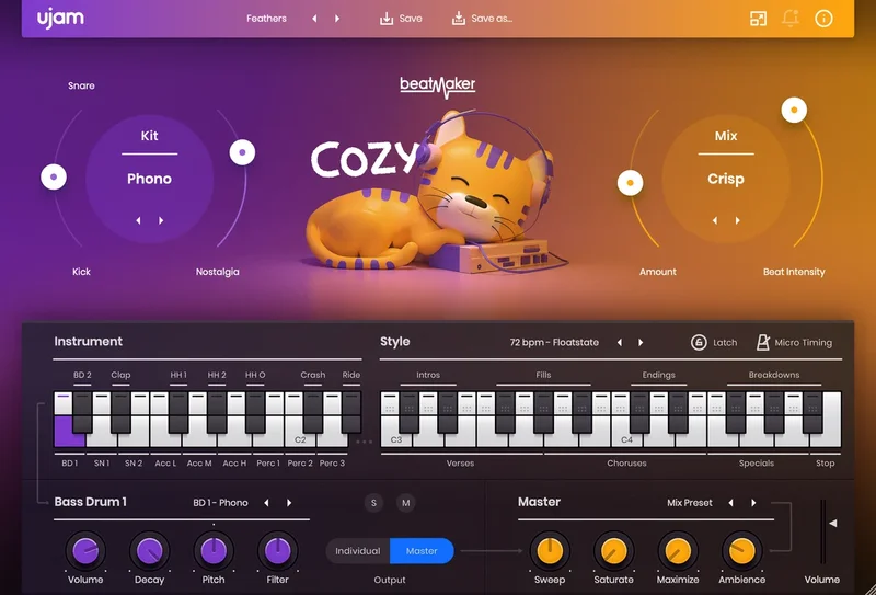 UJAM Crossgrade to COZY interface