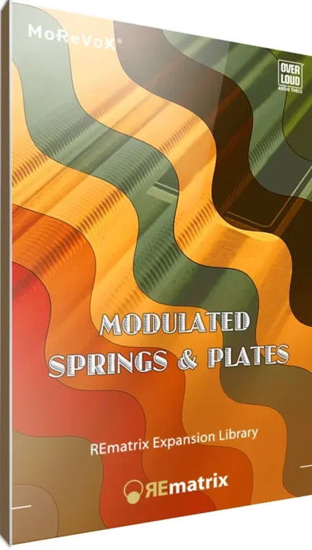Overloud Modulated Springs & Plates Expansion Library for REmatrix and REmatrix Player interface
