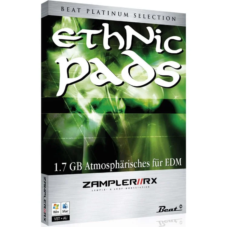 Beat Zampler Expansion: Ethnic Pads interface
