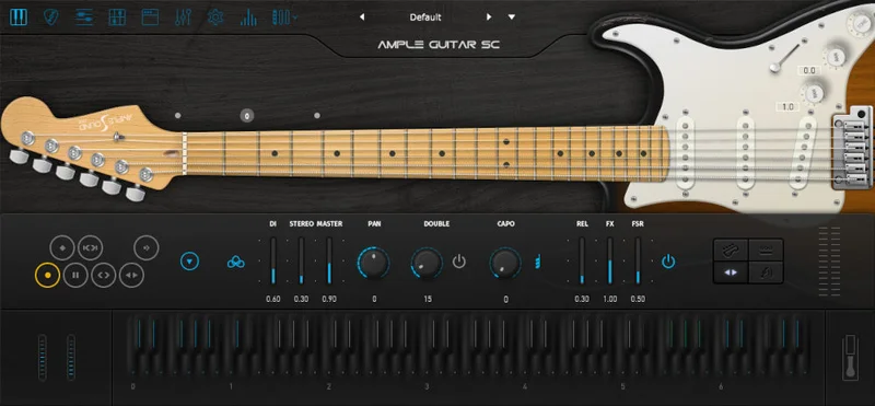 Ample Sound Ample Guitar SC interface