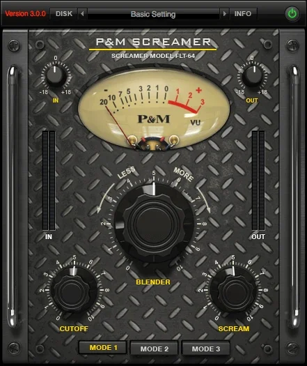Plug and Mix Screamer interface