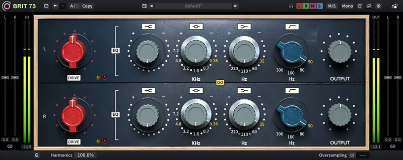 Three-Body Technology Deep Vintage Brit 73 AI interface
