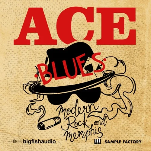 Big Fish Audio Ace: Modern Rock and Memphis Blues interface