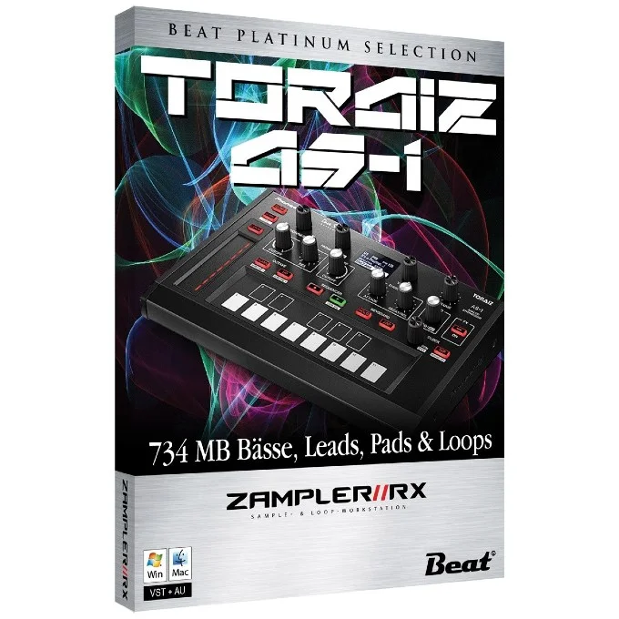 Beat Zampler Expansion: Toraiz AS - 1 interface