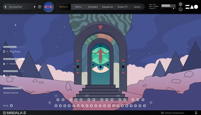 MNTRA Galactron interface