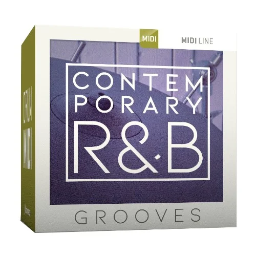 Toontrack Drum MIDI Contemporary R&B Grooves interface