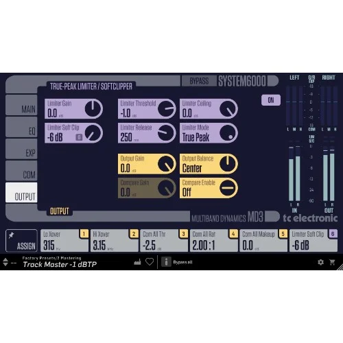 TC Electronic MD3 interface