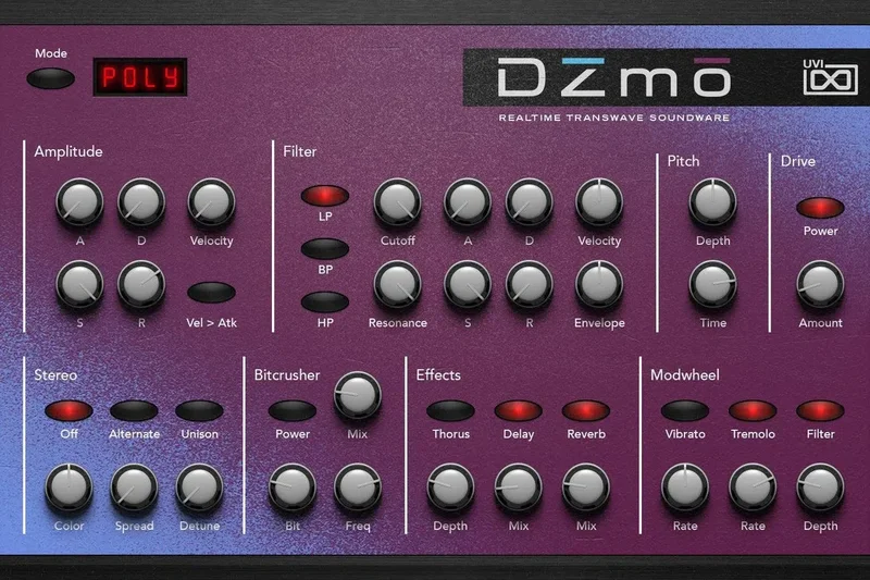 UVI Digital Synsations Vol.2 interface