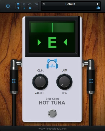 Blue Cat Audio Hot Tuna interface