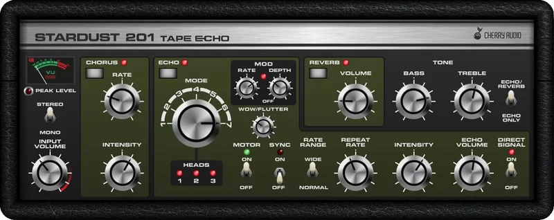 Cherry Audio Stardust 201 Tape Echo (Crossgrade from Mercury-4) interface