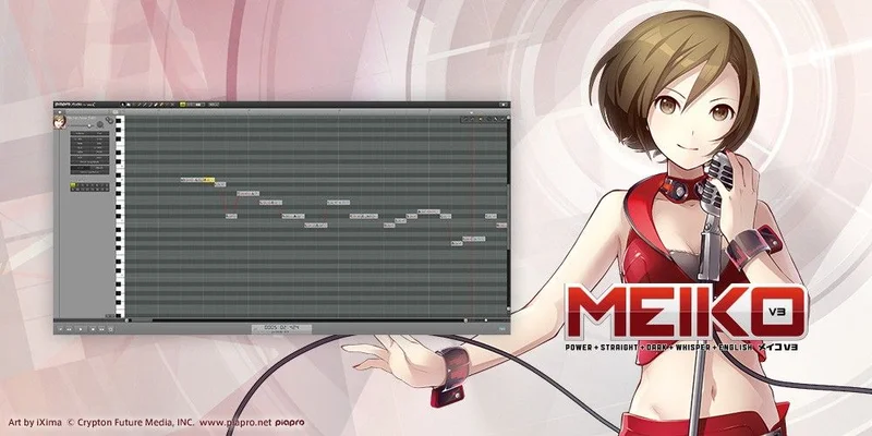 Crypton Future Media MEIKO V3 interface