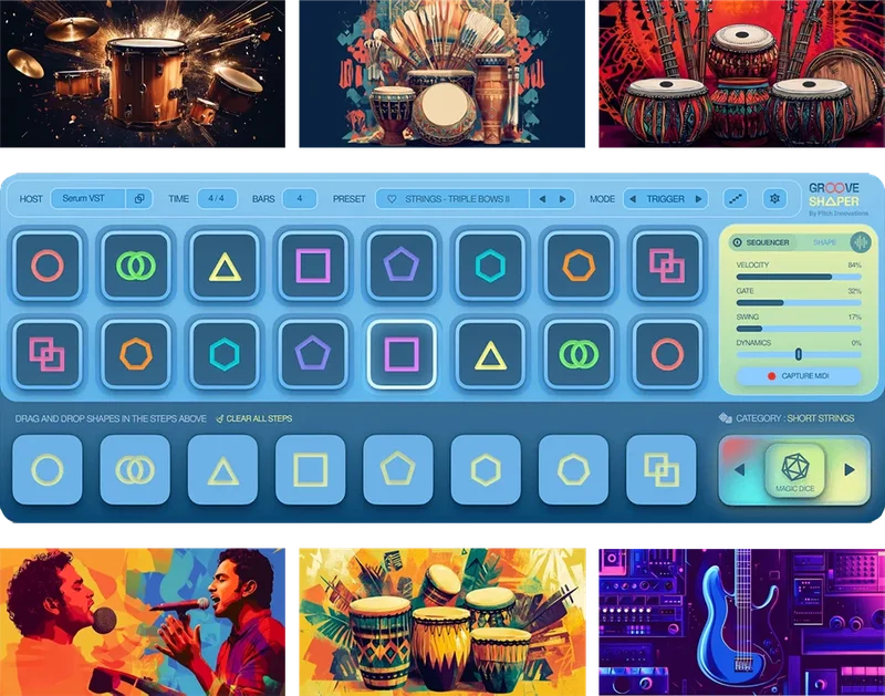 Pitch Innovations Groove Shaper & Expansions Bundle interface