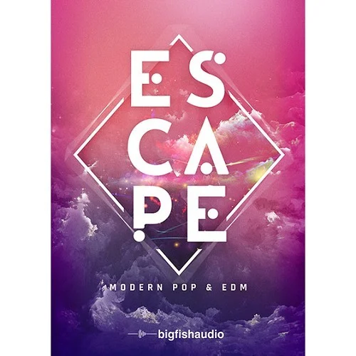 Big Fish Audio Escape: Modern Pop & EDM interface