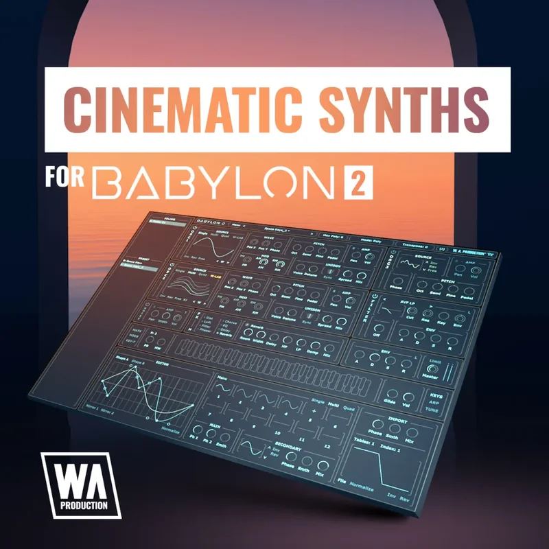 W. A. Production Cinematic Synths for Babylon 2 interface